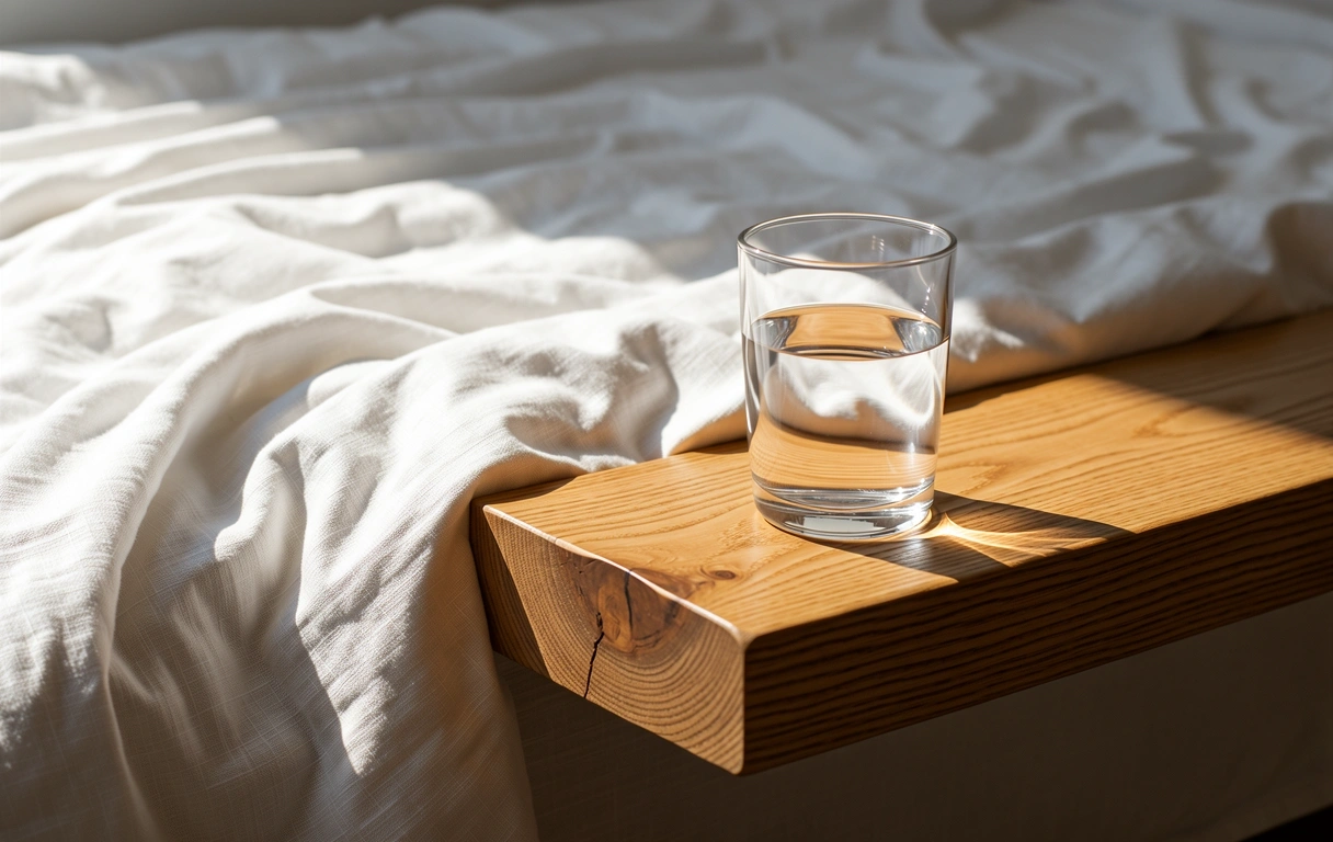 Lumière matinale et textures de repos